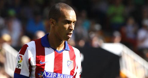 Miranda en un partido de esta temporada. Miranda en un partido de esta temporada.