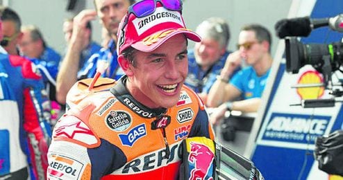 Marc Márquez llega a Phillip Island con el título de MotoGP en sus manos. Marc Márquez llega a Phillip Island con el título de MotoGP en sus manos.
