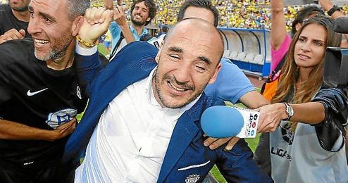 Ferrer el día del ascenso del Córdoba. Ferrer el día del ascenso del Córdoba.