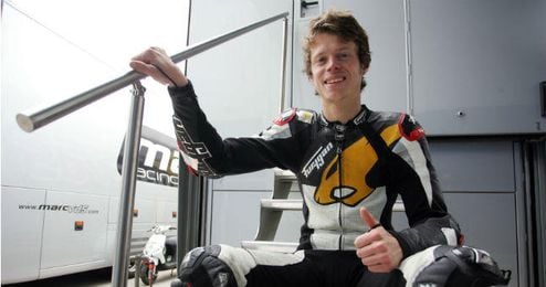 El piloto español de Moto2, ´Tito´ Rabat. El piloto español de Moto2, ´Tito´ Rabat.