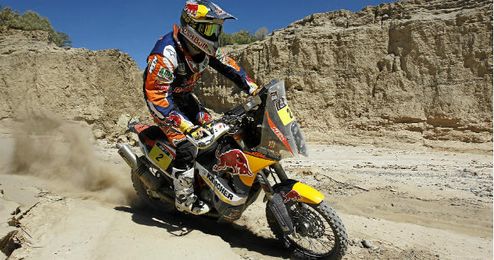 Marc Coma durante el último Dakar Marc Coma durante el último Dakar