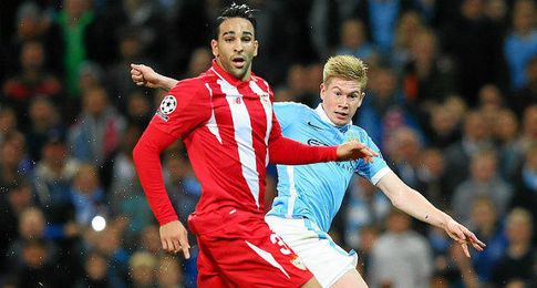 Rami avisa en la entrevista del peligro de De Bruyne. Rami avisa en la entrevista del peligro de De Bruyne.