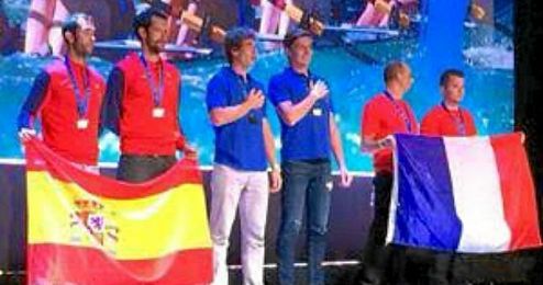 Adrián Miramón, Adolfo Ferrer y Antonio y Noé Guzmán son los medallistas andaluces. Adrián Miramón, Adolfo Ferrer y Antonio y Noé Guzmán son los medallistas andaluces.