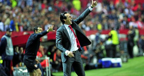 Emery vivió el partido con la intensidad habitual. Emery vivió el partido con la intensidad habitual.