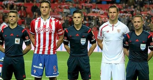 Del Cerro Grande, en el Sevilla-Sporting de esta temporada. Del Cerro Grande, en el Sevilla-Sporting de esta temporada.