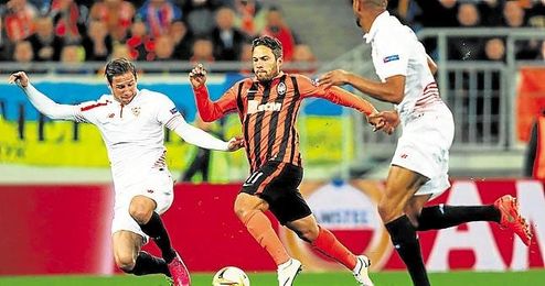 Marlos causó una buena impresión ante el Sevilla Marlos causó una buena impresión ante el Sevilla