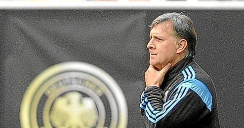 "El Atlético es un fiel reflejo de lo que era Simeone como futbolista", dijo Martino. "El Atlético es un fiel reflejo de lo que era Simeone como futbolista", dijo Martino.