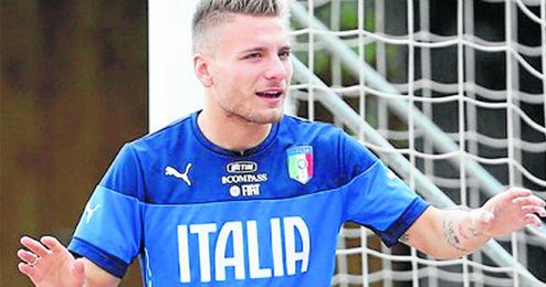 Ciro Immobile está concentrado con la selección italiana. Ciro Immobile está concentrado con la selección italiana.