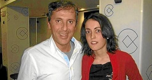 Imagen de archivo de Paco González, junto a Lorena Gallego. Imagen de archivo de Paco González, junto a Lorena Gallego.