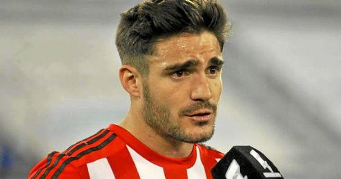 Ezequiel Cerutti, delantero de San Lorenzo. Ezequiel Cerutti, delantero de San Lorenzo.