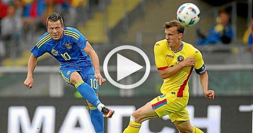 Konoplyanka ya brilló contra Rumanía. Konoplyanka ya brilló contra Rumanía.
