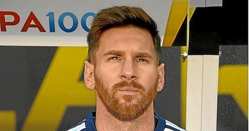 Messi vio el encuentro en el banquillo Messi vio el encuentro en el banquillo