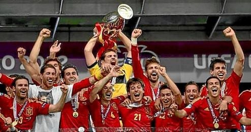 España, último campeón. España, último campeón.