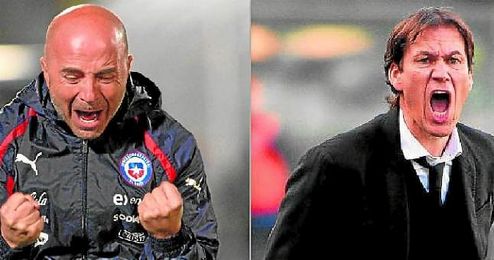 Jorge Sampaoli y Rudi García son dos técnicos con carácter y apasionados de su trabajo. Jorge Sampaoli y Rudi García son dos técnicos con carácter y apasionados de su trabajo.