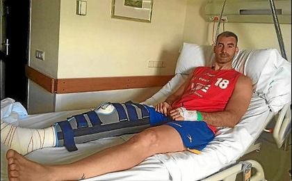 El sevillano comenzará en dos semanas su rehabilitación. El sevillano comenzará en dos semanas su rehabilitación.