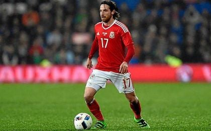 Joe Allen, importante en el esquema de Chris Coleman en Gales. Joe Allen, importante en el esquema de Chris Coleman en Gales.