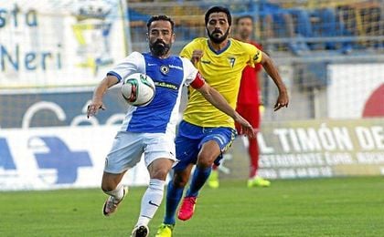 Güiza, en el partido de ida ante el Hércules. Güiza, en el partido de ida ante el Hércules.