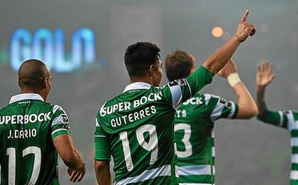 Los jugadores del Sporting de Portugal celebran un tanto el pasado curso. Los jugadores del Sporting de Portugal celebran un tanto el pasado curso.