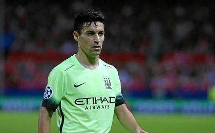 Jesús Navas, durante el Sevilla-City de la pasada temporada. Jesús Navas, durante el Sevilla-City de la pasada temporada.