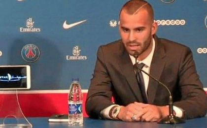 Jesé durante su presentación: "Será un gran placer trabajar bajo las órdenes de Unai Emery". Jesé durante su presentación: "Será un gran placer trabajar bajo las órdenes de Unai Emery".