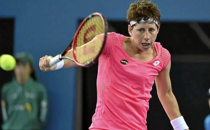 Carla Suárez ha caído ante Keys por 6-3, 3-6, 6-3. Carla Suárez ha caído ante Keys por 6-3, 3-6, 6-3.