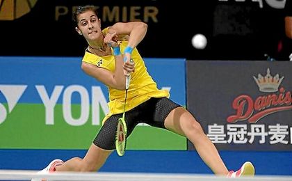 Carolina Marín regresa con victoria en el Abierto de Dinamarca. Carolina Marín regresa con victoria en el Abierto de Dinamarca.