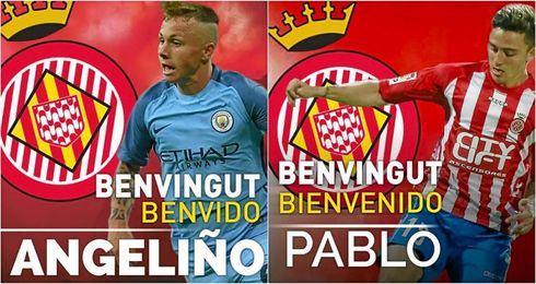 El Manchester City cede a Maffeo y Angeliño al Girona. El Manchester City cede a Maffeo y Angeliño al Girona.