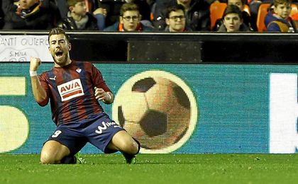 Sergi Enrich es clave para el Eibar. Sergi Enrich es clave para el Eibar.