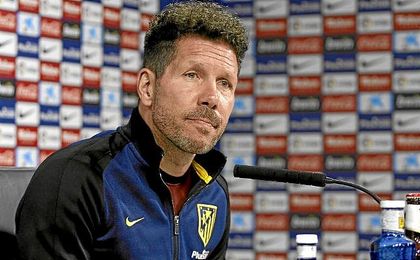 Simeone quiere relajación en sus jugadores. Simeone quiere relajación en sus jugadores.