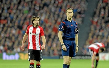 El árbitro del Sevilla-Leganés. El árbitro del Sevilla-Leganés.