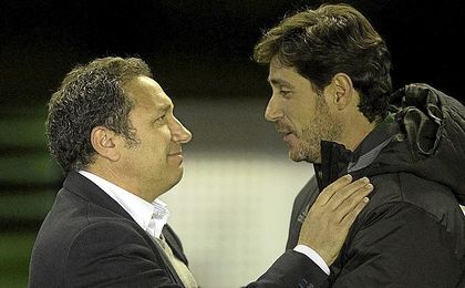Víctor ve claro que el equipo debe mejorar atrás. Víctor ve claro que el equipo debe mejorar atrás.