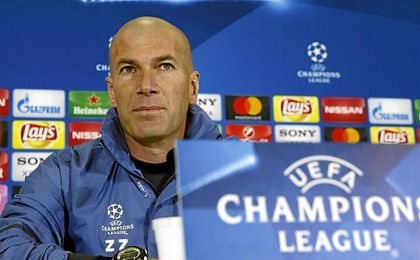 Zidane satisfecho con el partido del Madrid. Zidane satisfecho con el partido del Madrid.