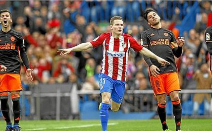 Simeone espera contar con el francés. Simeone espera contar con el francés.