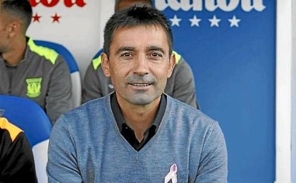 Asier Garitano, en el banquillo del Leganés. Asier Garitano, en el banquillo del Leganés.