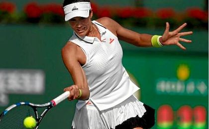 Muguruza: "Cada vez que juego, me veo levantando el trofeo" Muguruza: "Cada vez que juego, me veo levantando el trofeo"