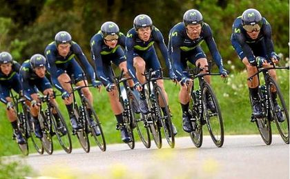 La UCI sanciona a Movistar y Ben Hermans (BMC) releva a Valverde como líder La UCI sanciona a Movistar y Ben Hermans (BMC) releva a Valverde como líder