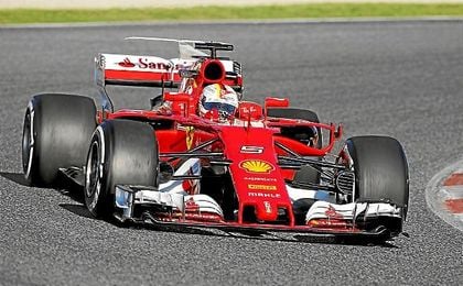 Vettel siente un gran cambio en Ferrari. Vettel siente un gran cambio en Ferrari.