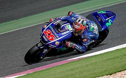 Ni Maverick Viñales pudo con su mejor tiempo Ni Maverick Viñales pudo con su mejor tiempo