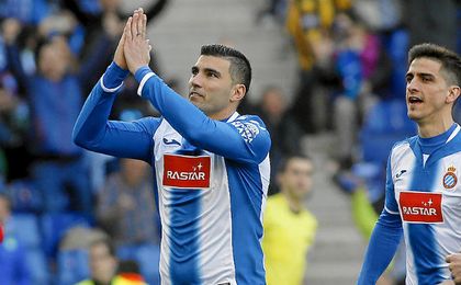 Reyes anotó el gol del triunfo del Espanyol en el 90. Reyes anotó el gol del triunfo del Espanyol en el 90.