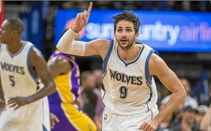 Rubio y Mirotic viven una noche de marcas y triunfos Rubio y Mirotic viven una noche de marcas y triunfos