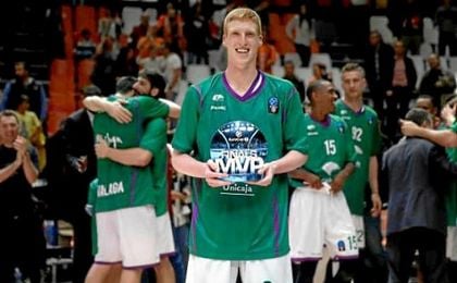 Alberto Díaz, 'MVP' de la final de la Eurocup Alberto Díaz, 'MVP' de la final de la Eurocup