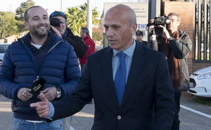 Del Nido, a la salida de prisión, durante un permiso anterior. Del Nido, a la salida de prisión, durante un permiso anterior.
