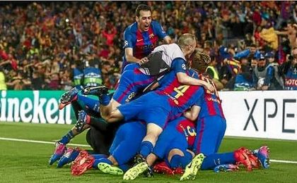 El Barça se mira en el espejo del PSG para creer en una nueva remontada El Barça se mira en el espejo del PSG para creer en una nueva remontada