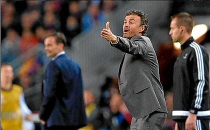 Luis Enrique: "Hemos tenido fe y lo hemos intentado hasta el final" Luis Enrique: "Hemos tenido fe y lo hemos intentado hasta el final"