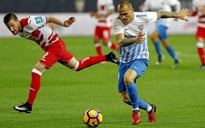 Sandro ya marcó en el partido de ida para el Málaga. Sandro ya marcó en el partido de ida para el Málaga.