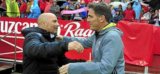 Sampaoli y Berizzo, posible presente y futuro del Sevilla. Sampaoli y Berizzo, posible presente y futuro del Sevilla.
