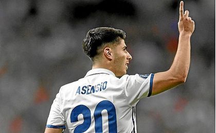 Feliz antes de acabar su primera temporada de ´blanco´. Feliz antes de acabar su primera temporada de ´blanco´.