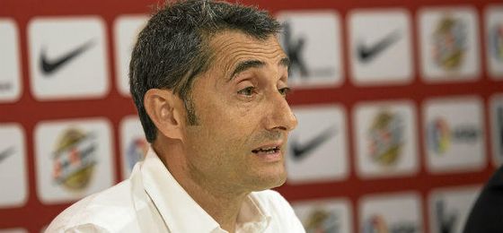 Valverde llega a Barcelona para luchar por los títulos importantes. Valverde llega a Barcelona para luchar por los títulos importantes.