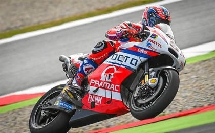 Petrucci marca el mejor tiempo y rompe motor en los primeros libres Petrucci marca el mejor tiempo y rompe motor en los primeros libres