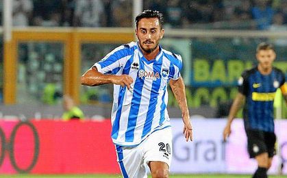 El ´trequartista´, internacional con Italia, ha jugado este curso 25 partidos con el Pescara. El ´trequartista´, internacional con Italia, ha jugado este curso 25 partidos con el Pescara.